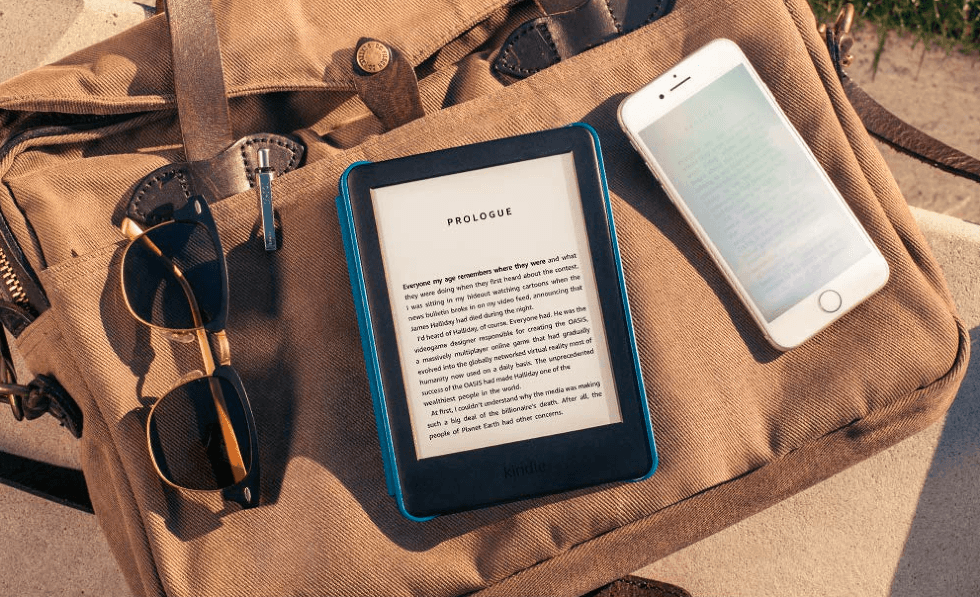 Photo du lecteur de livre électronique Amazon Kindle