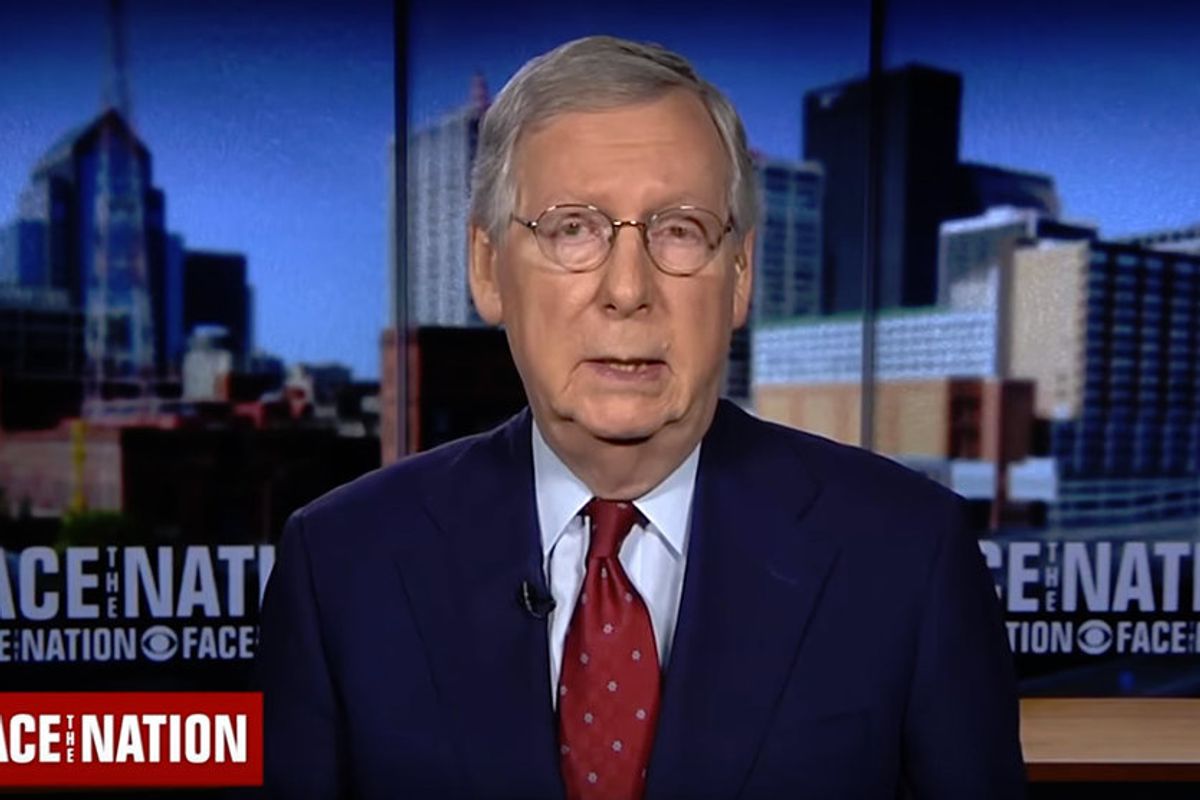 Mitch McConnell Will Allow No Infrastructuring On His Watch
