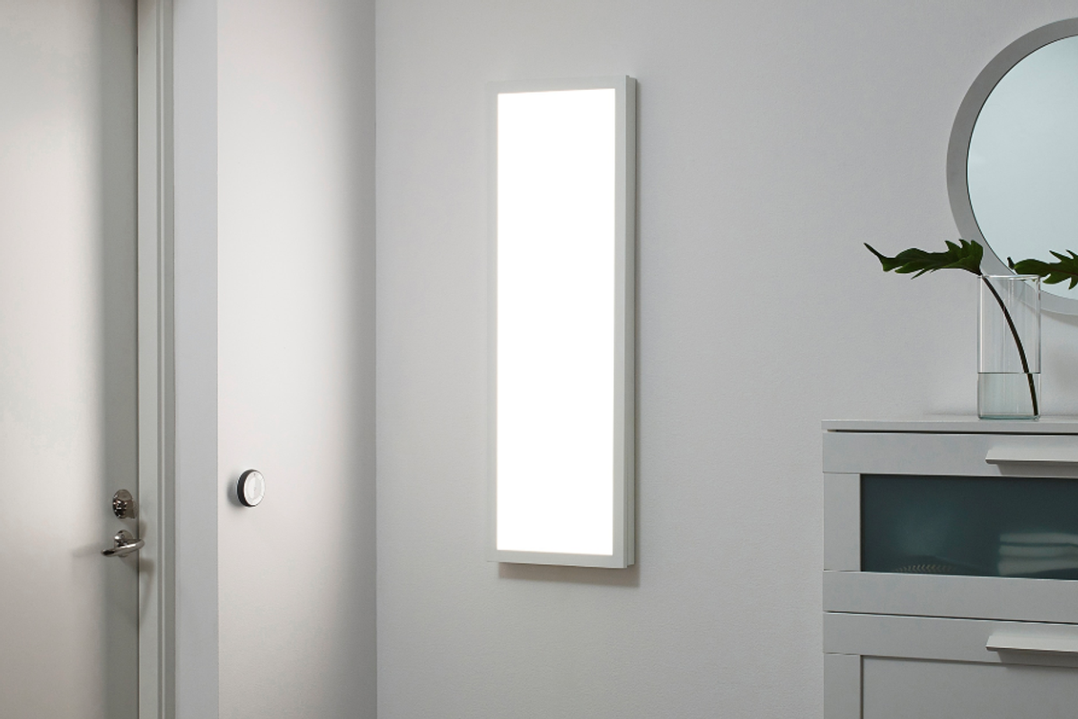 Photo of an Ikea Floalt light panel