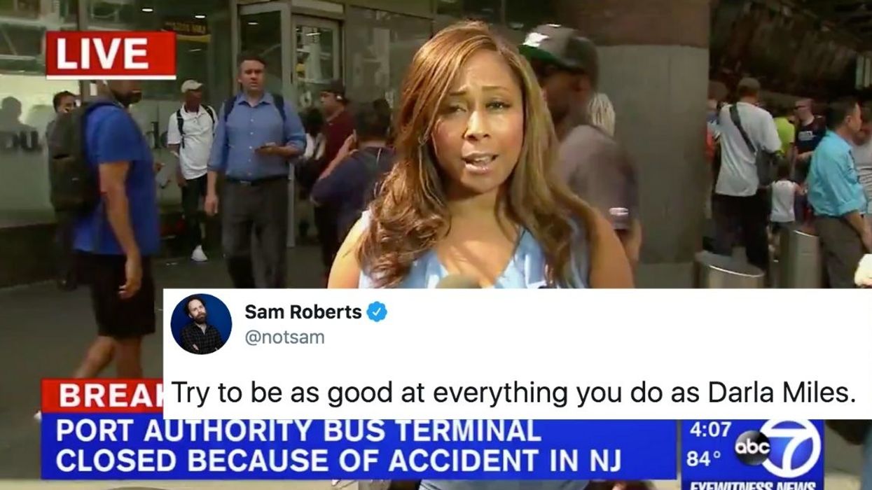NYC Reporter Becomes An Instant Icon For How She Stopped A Guy From Walking Through Her Live Shot