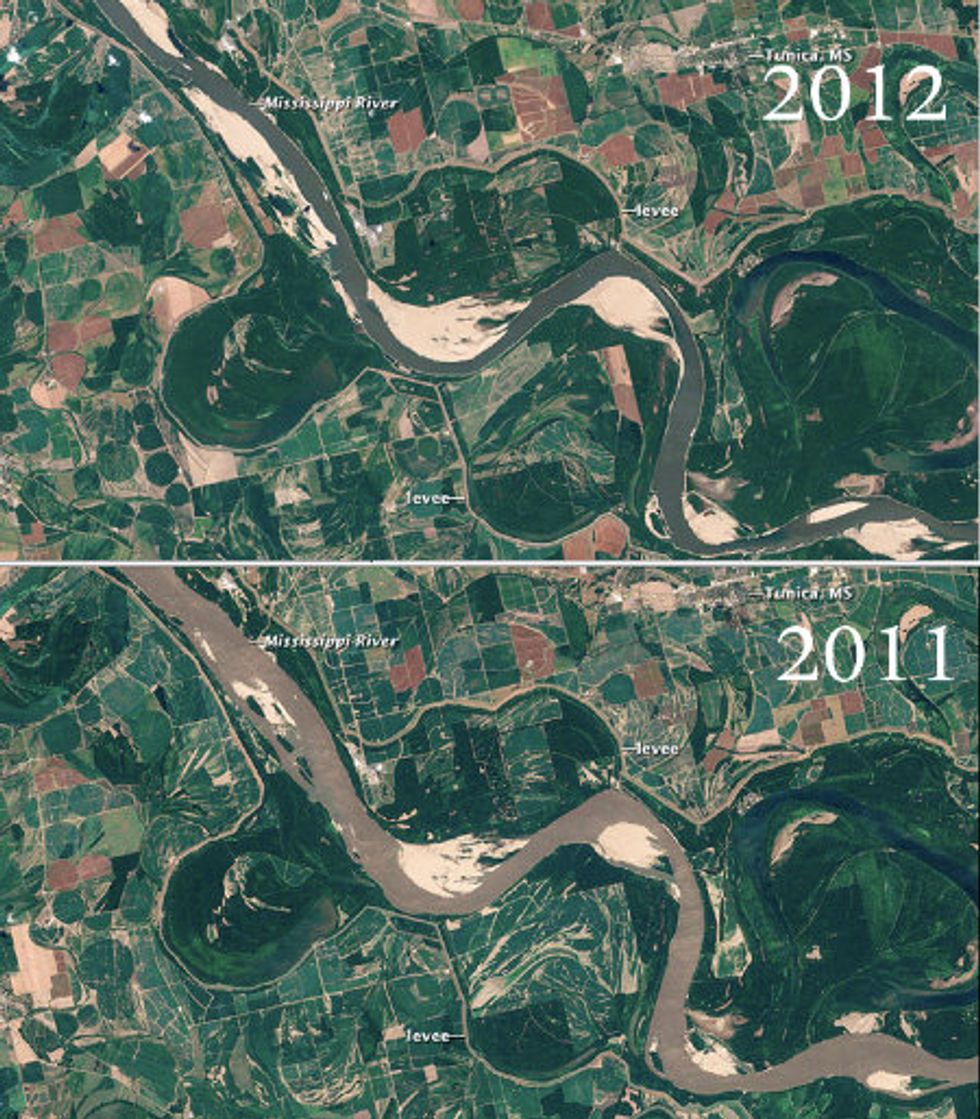 List 105+ Pictures pictures of mississippi river drying up Latest