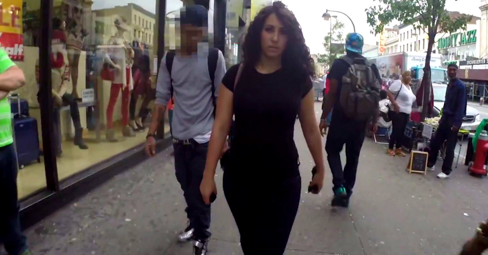 Here’s What It Feels Like Being A Woman Trying To Walk Down The Street