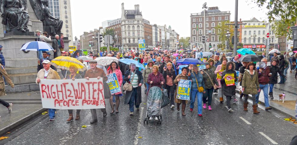 What’s the Detroit Water Brigade Doing In Ireland?