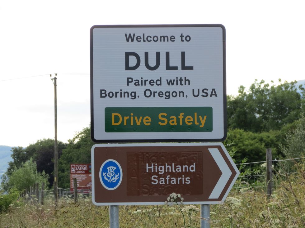 How the Towns of Bland, Dull, and Boring Made Their Lame Names Work for Them
