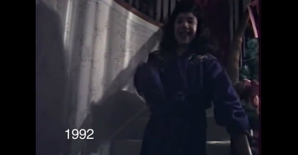 Dad Tapes Kids Coming Downstairs for Christmas 25 Straight Years