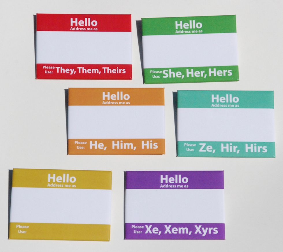 These Name Tags Will Make You Reconsider Gender Pronouns Good