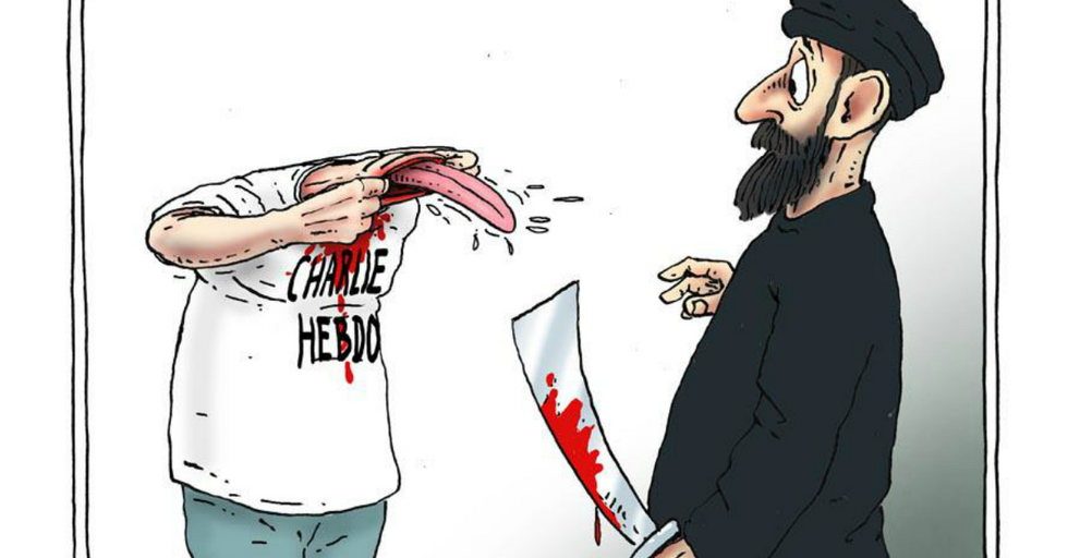 How Cartoonists Around the World Are Fighting Back Against the Terrorists Behind the Charlie Hebdo Massacre