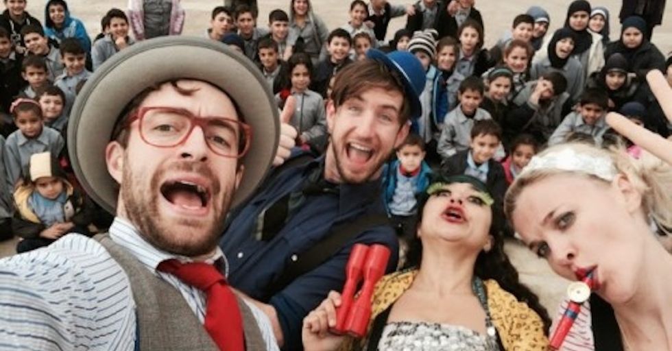 How a Troupe of Clowns is Educating Kids About Landmine Safety