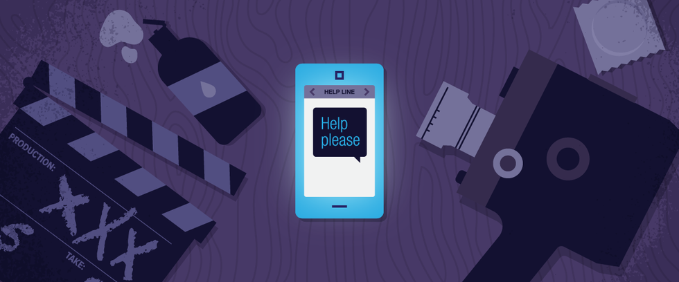 A Hotline Helps Porn Performers Get Out Of Uncomfortable Positions