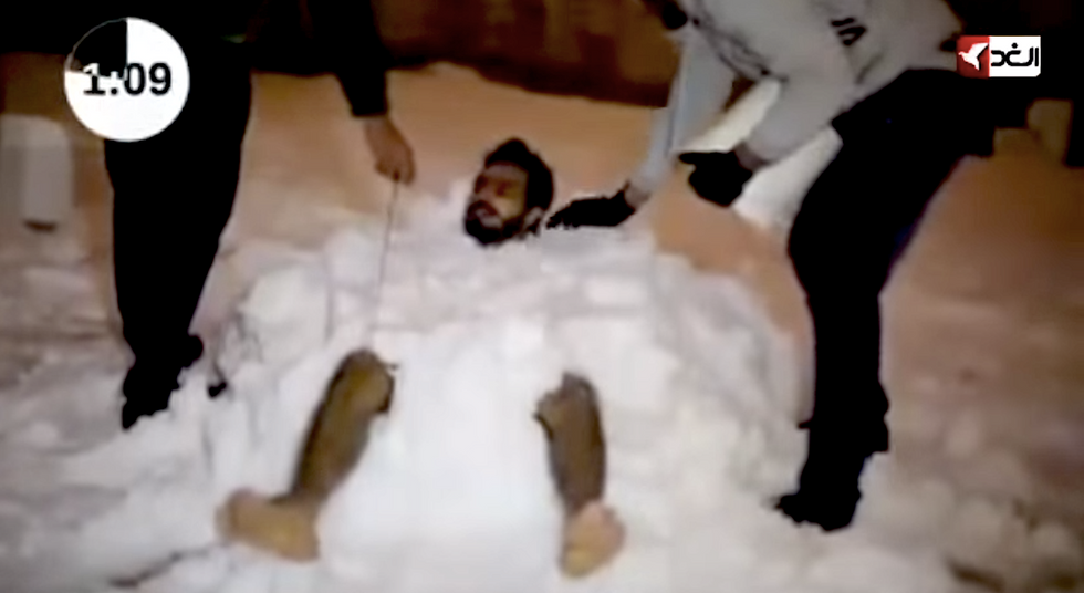 One Syrian’s Snow Bucket Challenge to Save Refugees from the Winter Cold