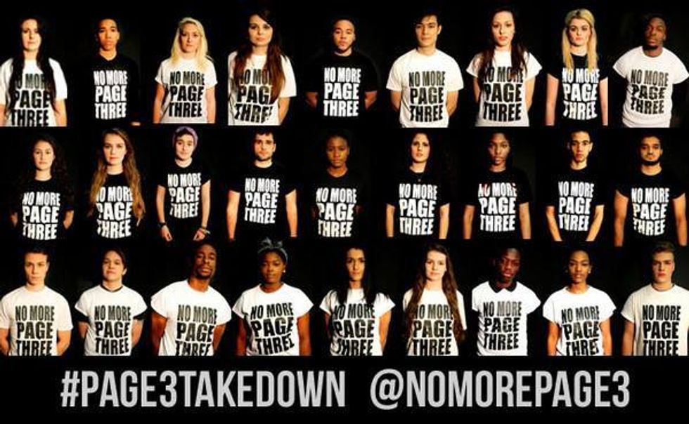 No More Page 3 Continues Their Campaign After Being Trolled by The Sun