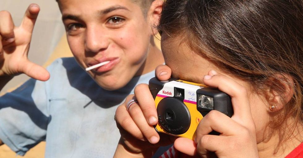 An Exhibit Features the Photography of Refugee Children in Lebanon