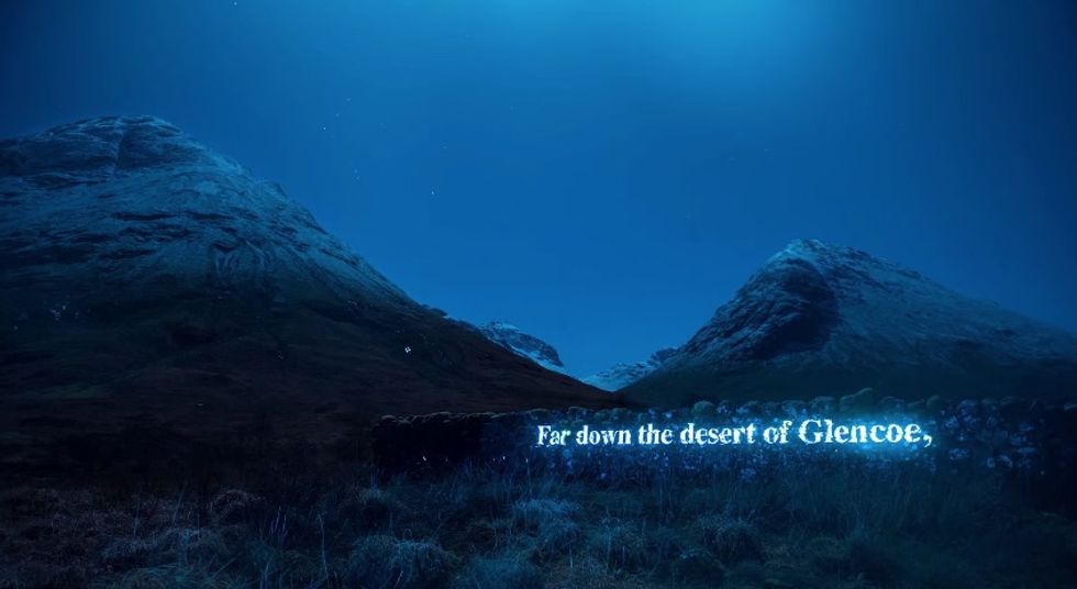 Watch as Projected Poetry Lights Up This Mountain with Verse