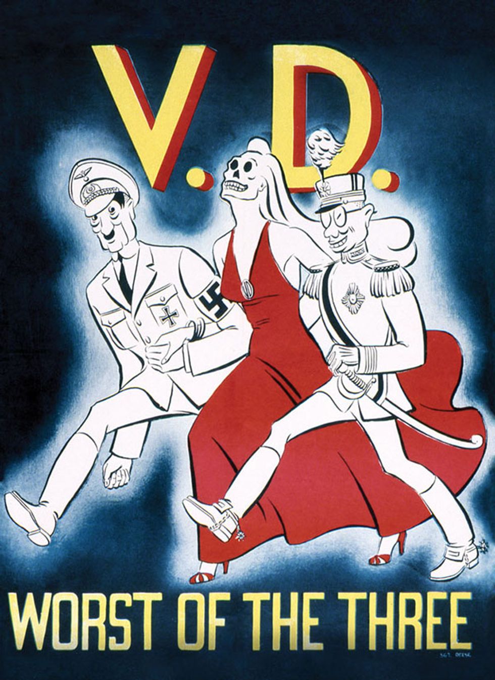 The Military’s Graphic Design War On Venereal Disease