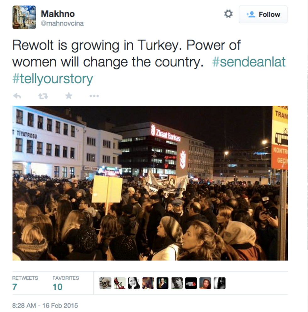 Turkish Women Protest Sexual Violence Online and in the Streets After Death of #ÖzgecanAslan