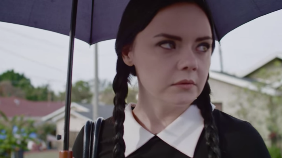 Wednesday Addams vs. The Catcallers
