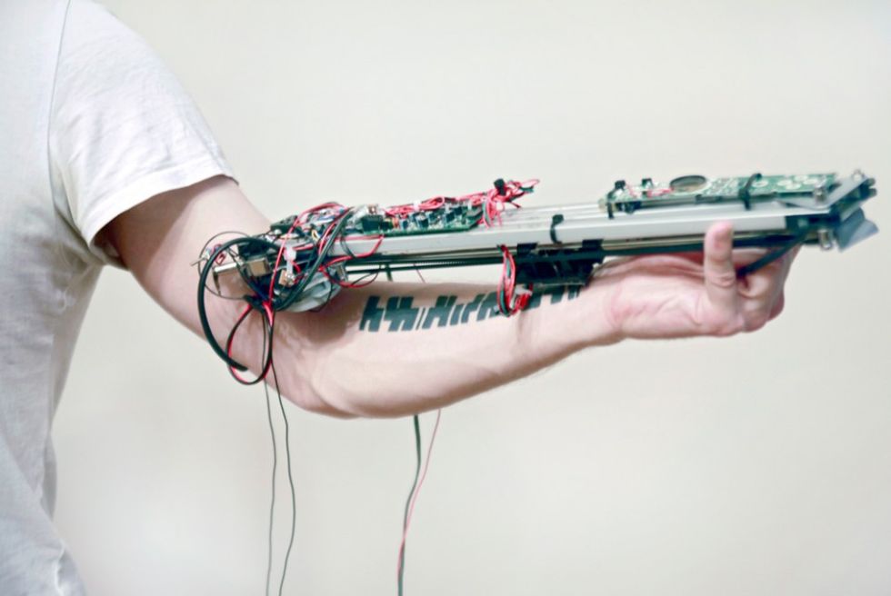 Turn Yourself Into A Musical Instrument With Electronic Tattoos