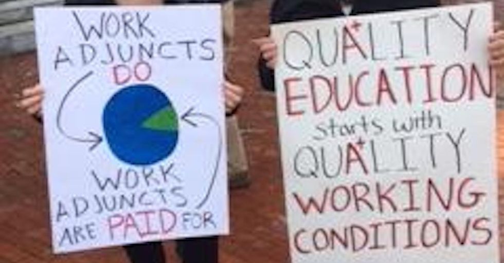 Your Adjunct Professors Are Taking a Day to Fight for Their Rights