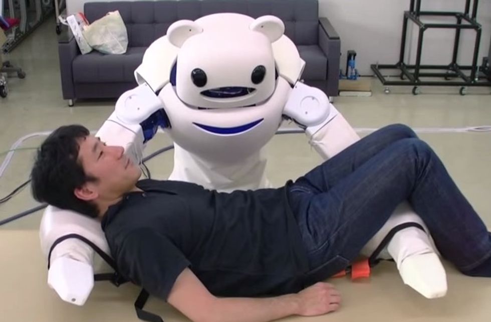 Meet the Robot Bear Who Will Care for Japan’s Elderly