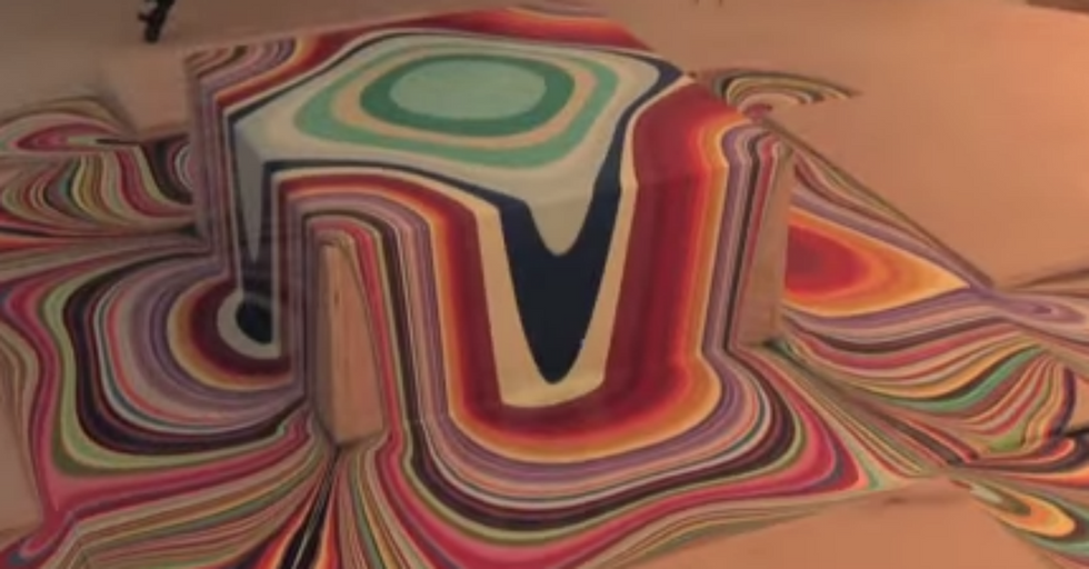 Watch This Mesmerizing Painting Come to Life