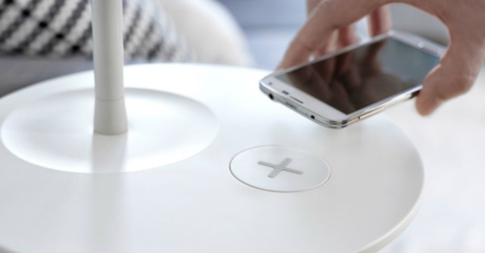 Ikea’s New Furniture Will Wirelessly Charge Your Phone