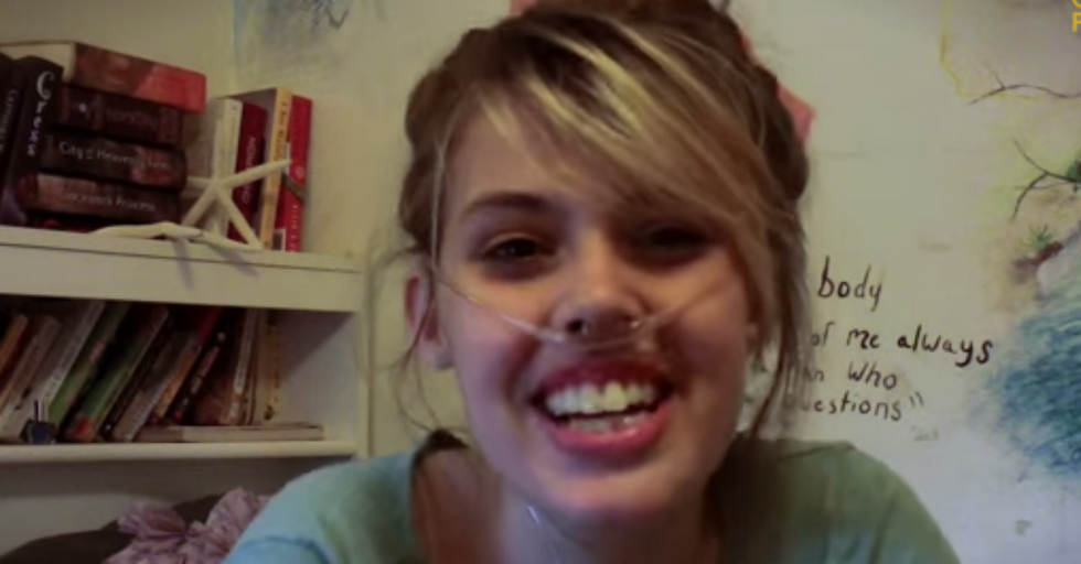 This Girl Has an Extremely Debilitating Disease and Couldn’t Be Happier
