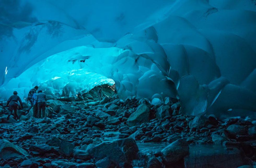 This Magical Alaskan Ice Cave Captured on Video Last Year No Longer Exists
