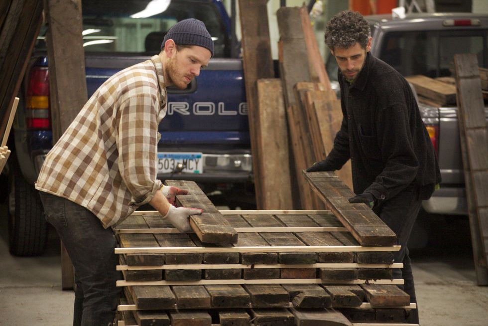 A Tree Gets Repurposed In Brooklyn