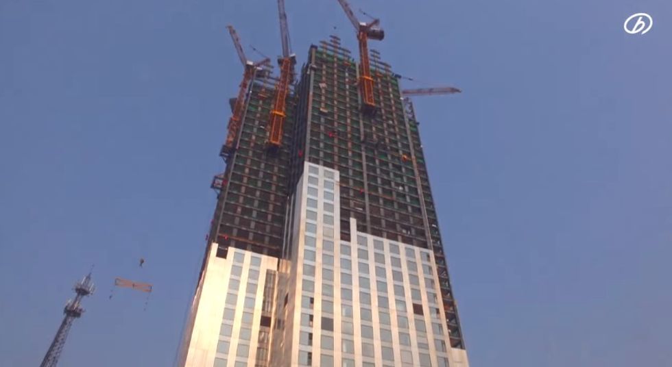 It Took Just 19 Days to Build This 57-Story Chinese Skyscraper