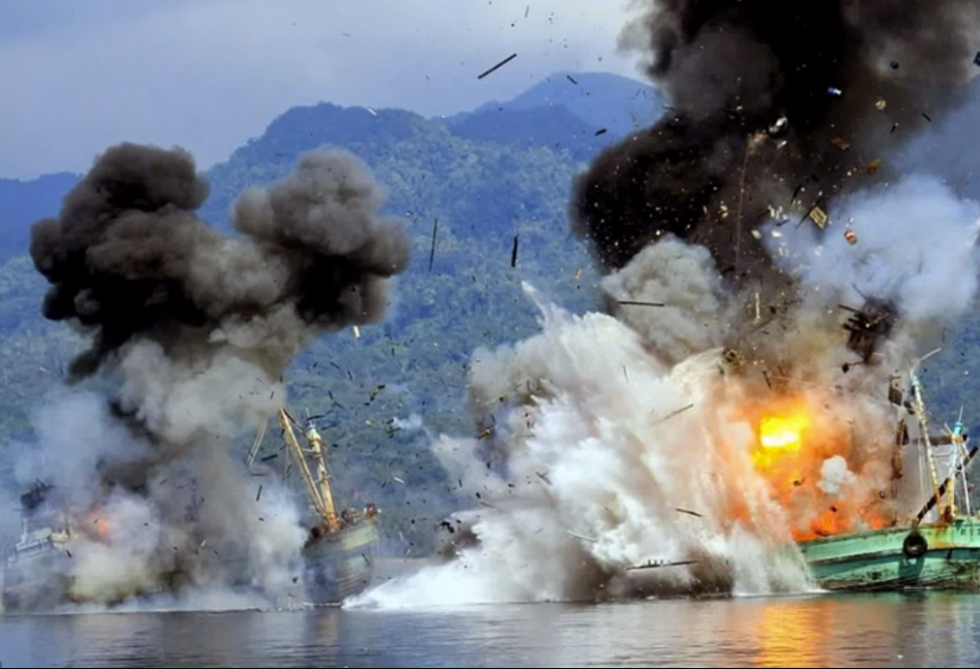 Indonesia’s Dynamite Deterrent to Fish Poaching