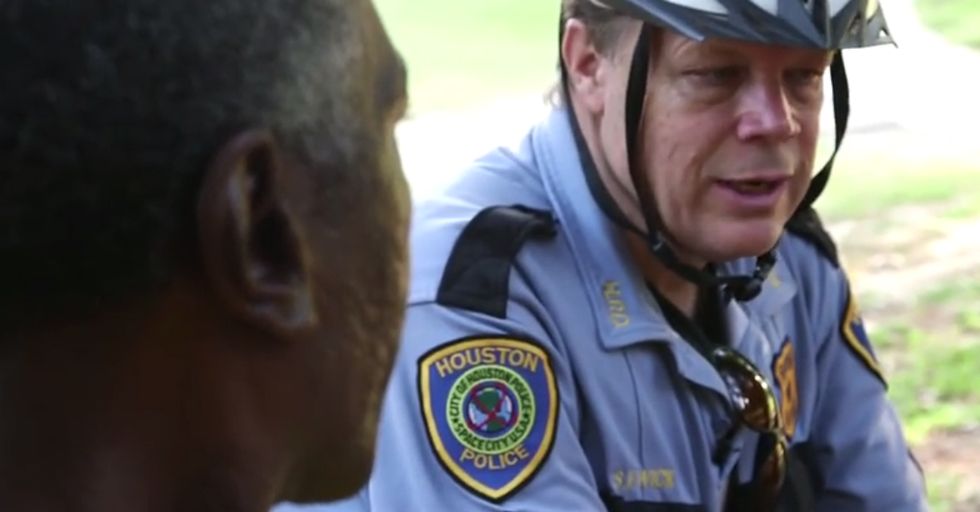 This is What Community Oriented Policing Looks Like