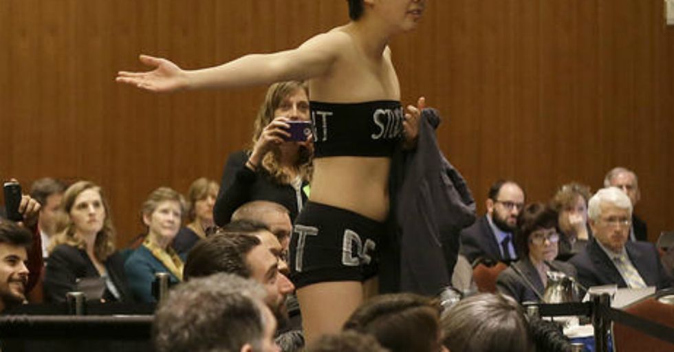 Hot Mic Captures UC President’s Real Feelings On Student Protesters