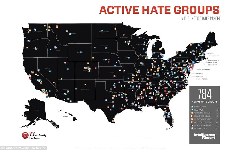 How Hate-Filled is Your Home State?
