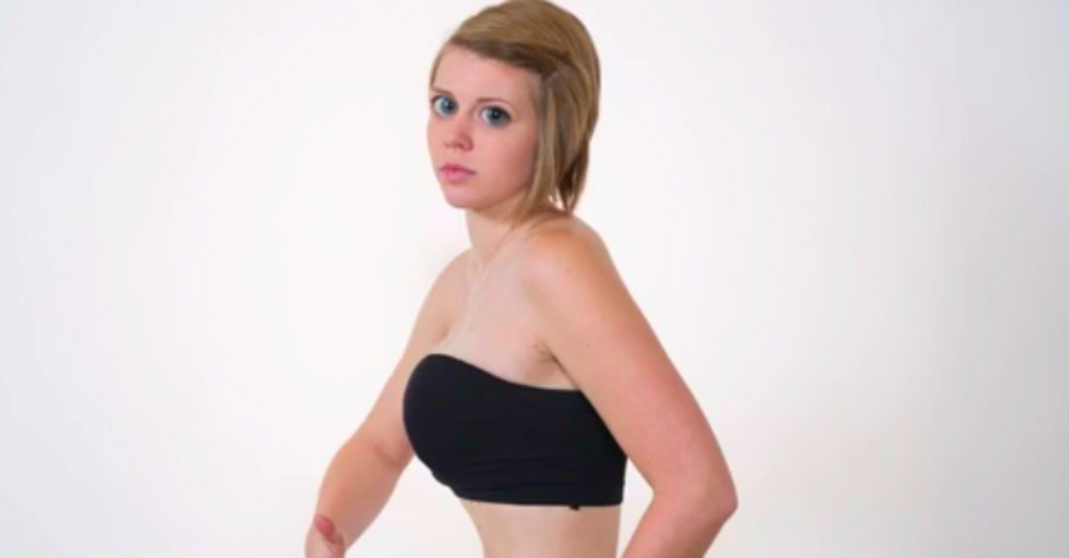 Woman Mutates Her Body In Real Time To Make A Point About Body Image