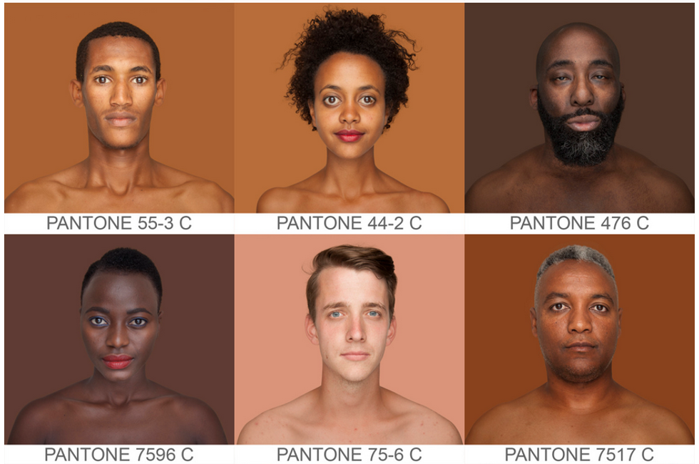 Brazilian Photographer Attempts To Catalog All Possible Human Skin Tones