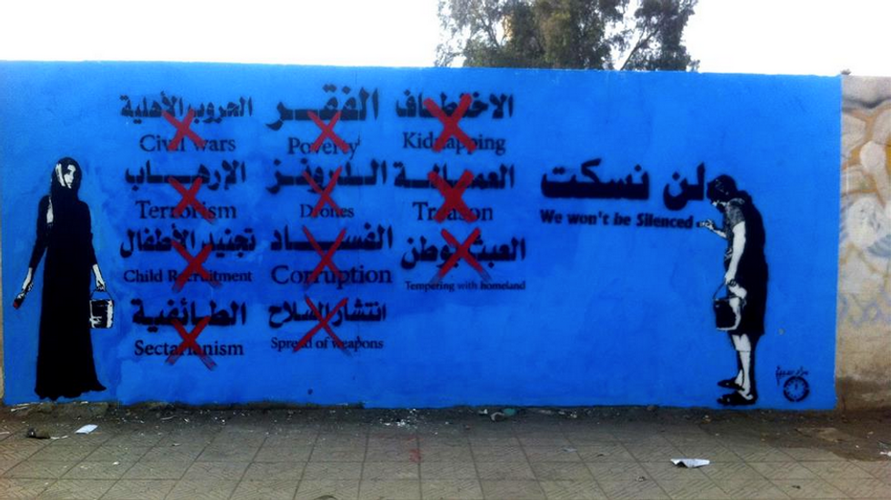 Yemen’s Banksy Uses Street Art to Fight Sectarian Violence