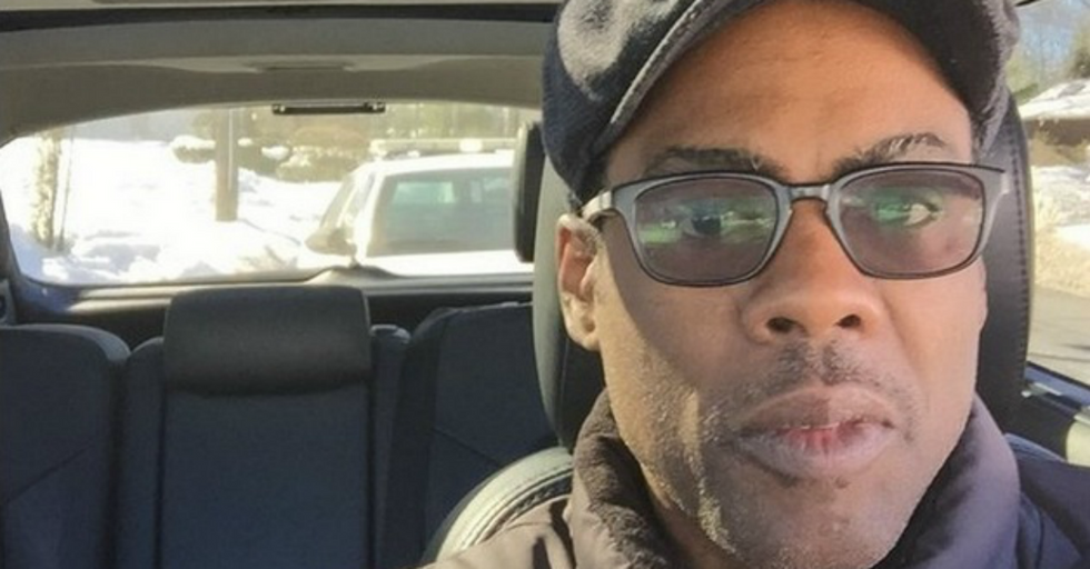 Chris Rock Is Fighting Police Harassment By Taking A Selfie Every Time He’s Pulled Over