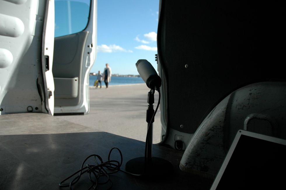 In Oakland, That Surveillance Van Might Actually Be Part of an Interactive Art Exhibit