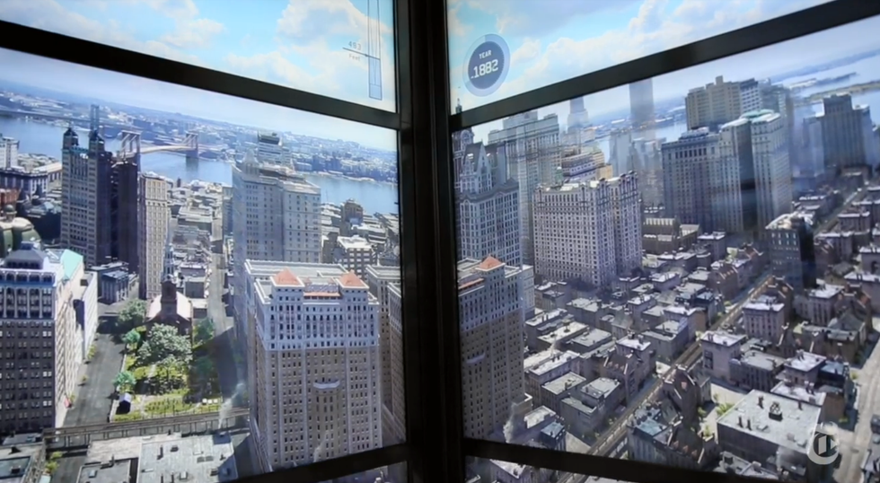 Experience Five Hundred (Virtual) Years Of New York City History In A Single Elevator Ride