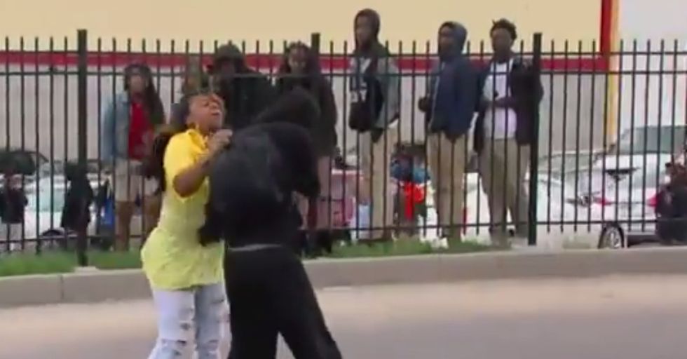 Mom Sees Her Son on TV Throwing Rocks During Protests, and Then...