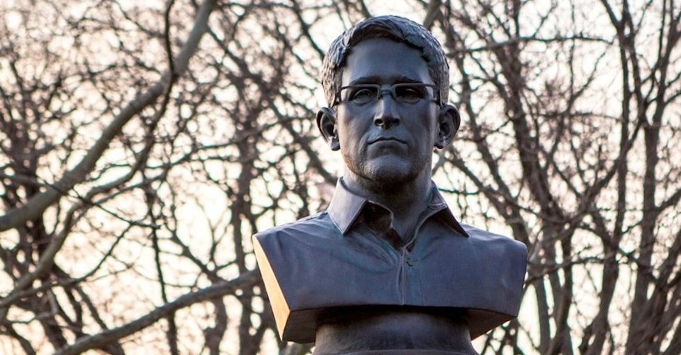 Famous Edward Snowden Statue, Released From NYPD Custody, Will Display at Brooklyn Gallery