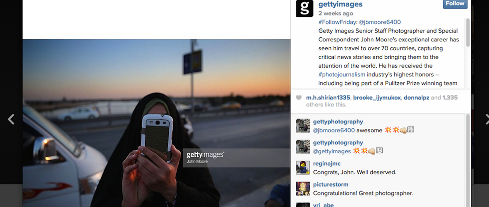 Getty Images Offers $30,000 in Grants to Instagram Photographers