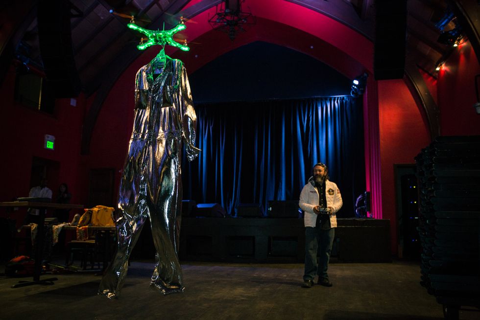 Fashion Flies High When Drones Replace Models on the Catwalk