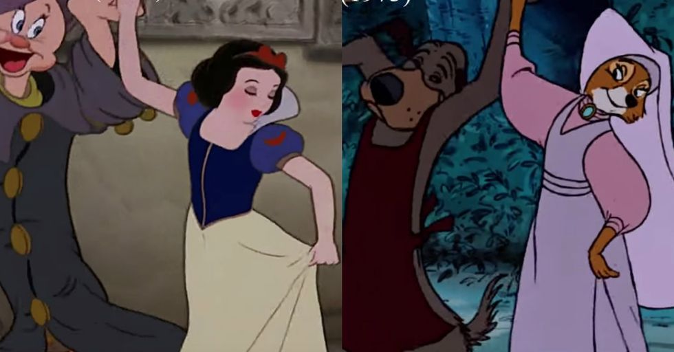 Seeing Double? Here’s How Disney Recycles Their Own Animation