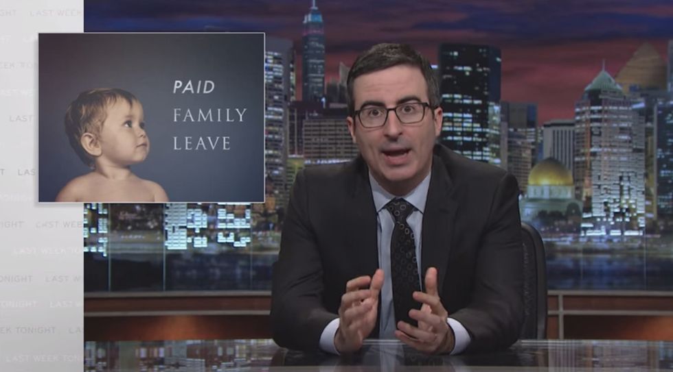 John Oliver Takes On America’s Terrible Maternity Leave Policies