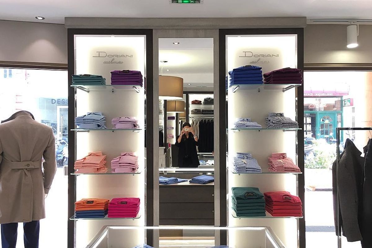 «Il mio cashmere su misura sposa la cucina italiana»