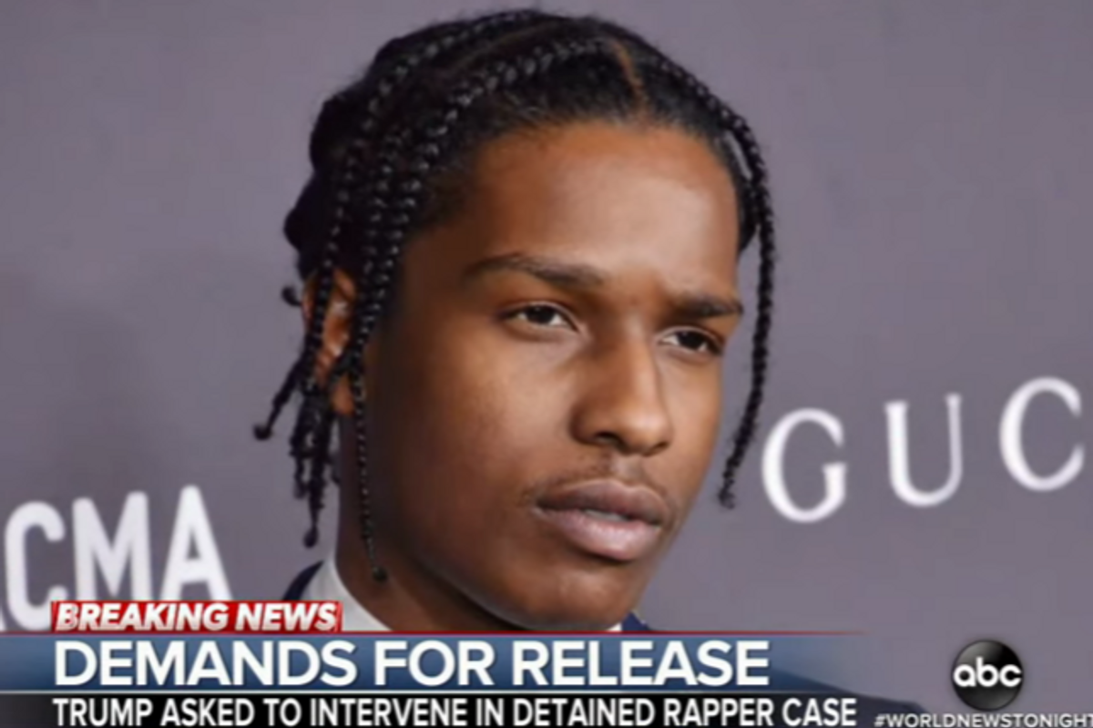 Trump Yells At Sweden For Keeping His New Black Friend In Jail