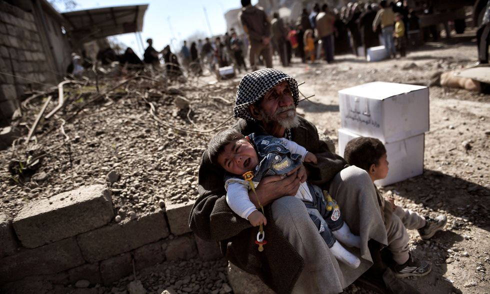 Battaglia di Mosul profughi