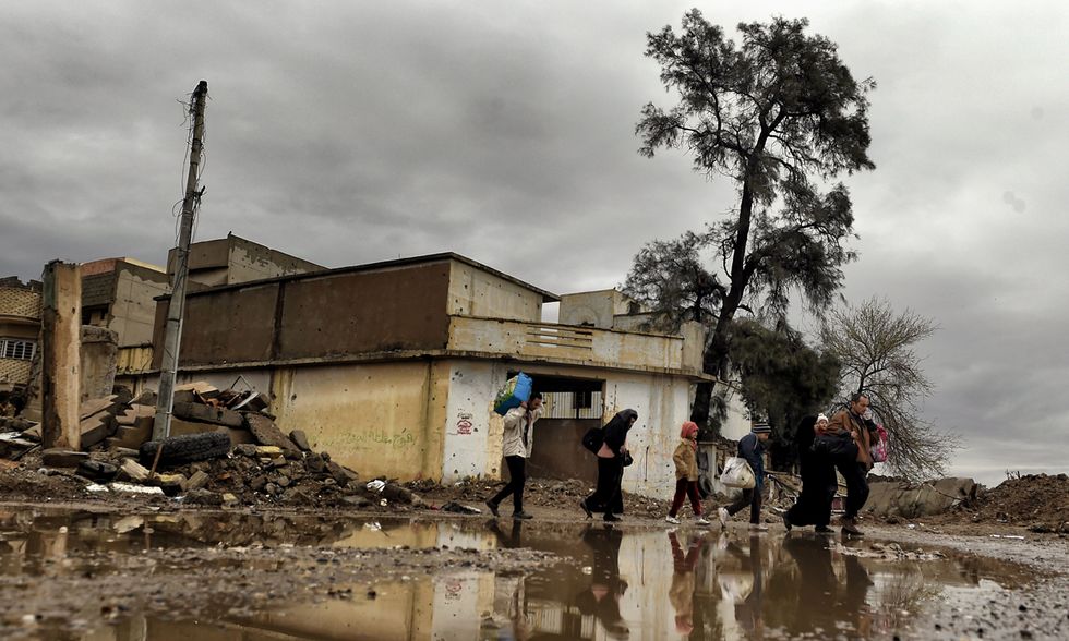 Battaglia di Mosul profughi