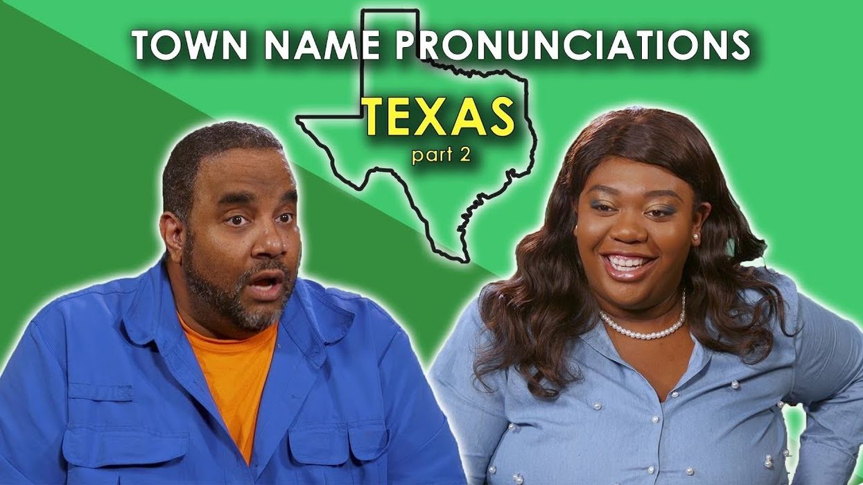 We tried (again) to pronounce these Texas town names